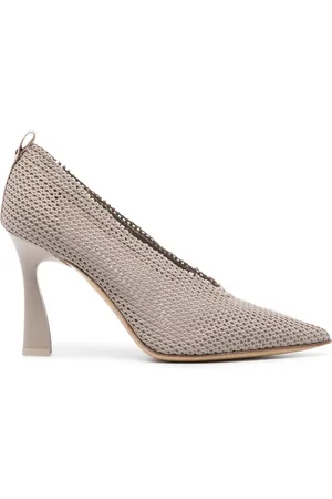 Premiata 100mm knitted pumps