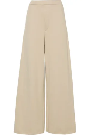 Gauchere Wide-leg jersey trousers