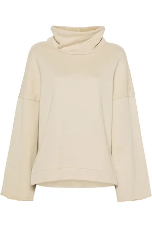 Gauchere High-neck cotton sweatshirt