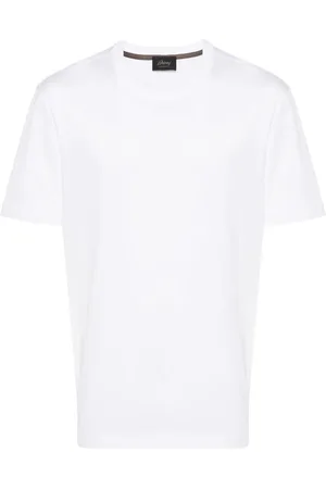 BRIONI Crew-neck cotton T-shirt