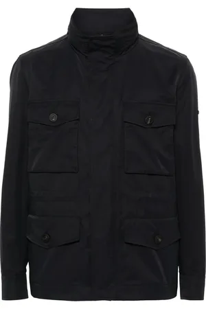 PESERICO SIGN Gabardine-weave lightweight jacket