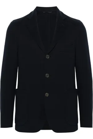 PESERICO SIGN Single-breasted cotton blazer