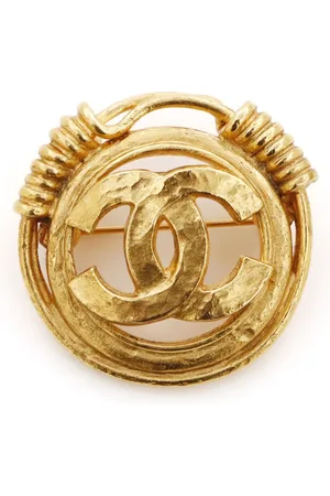 CHANEL 1994 Coco Mark brooch