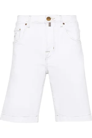 Jacob Cohen Nicolas low-rise straight-leg denim shorts