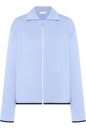 ROSETTA GETTY X Violet Getty logo-embroidered cardigan