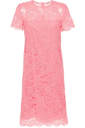 ERMANNO SCERVINO Floral-lace midi dress