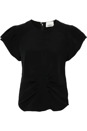 Isabel Marant Tullya crepe top