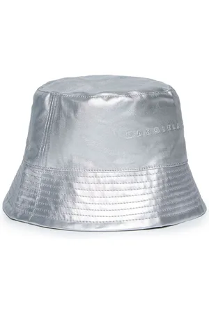 Maison Margiela Metallic cotton bucket hat