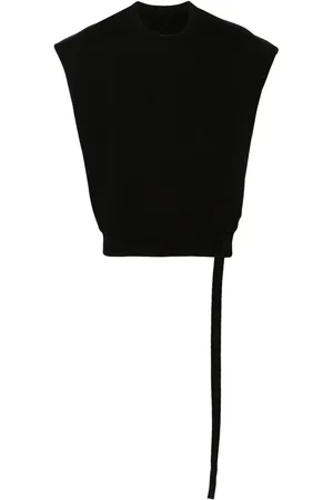 Rick Owens Sleeveless cotton sweatshirt