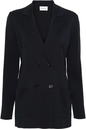 P.A.R.O.S.H. Knitted double-breasted blazer