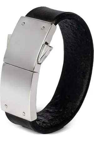 PARTS OF FOUR Box Lock leather bracelet