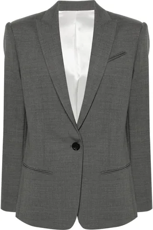 Serafini Peak-lapels single-breasted blazer