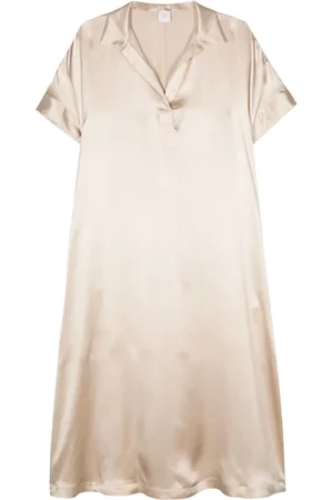 ELEVENTY Satin silk midi dress