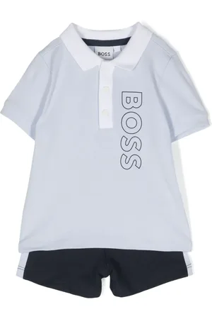 HUGO BOSS Logo-print short set