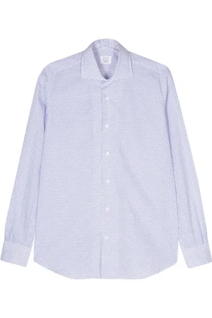 MAZZARELLI Polka-dot print shirt