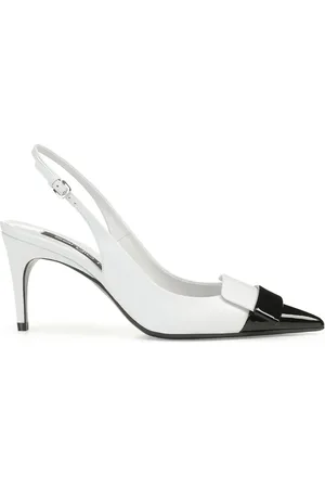 Sergio Rossi SR1 75mm slingback leather pumps
