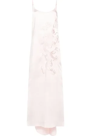 P.A.R.O.S.H. Pam dragon-embroidered maxi dress