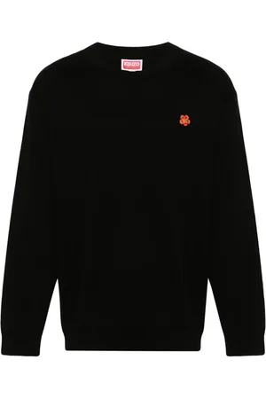 Kenzo Boke Flower-appliqué jumper