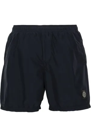 Stone Island Compass-patch swim shorts