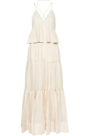 Simkhai Delania tiered maxi dress