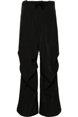 Maison Margiela Drawstring-waist wide-leg trousers