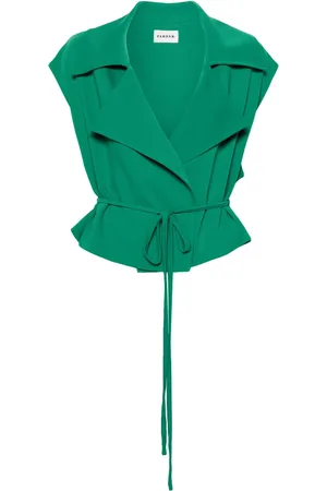 P.A.R.O.S.H. Tied cady gilet