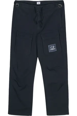 C.P. Company Logo-appliqué cargo pants