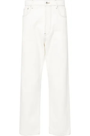 Kenzo Asagao cropped straight-leg jeans