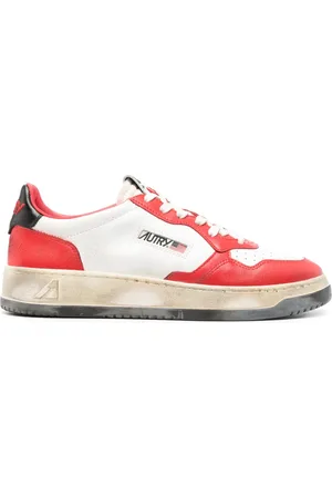 Autry Medalist Super Vintage leather sneakers