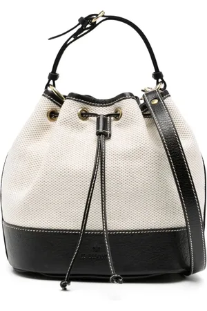 IL BISONTE Small canvas bucket bag