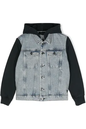 Emporio Armani Hooded denim jacket
