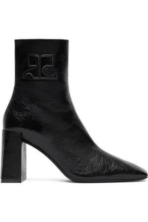 Courrèges Heritage leather ankle boots