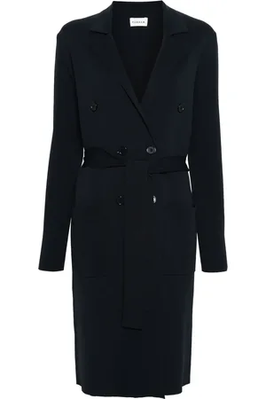 P.A.R.O.S.H. Knitted double-breasted midi coat