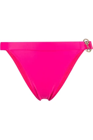 Moschino Logo plaque bikini bottoms