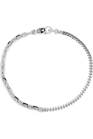 TOM WOOD Recycled sterling Rue chain bracelet