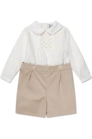 Sarah Louise Embroidered short set