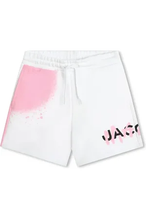 Marc Jacobs Logo-print organic cotton-blend shorts