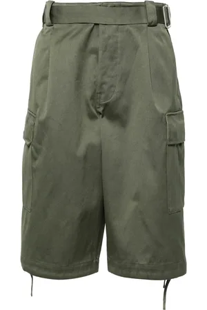 Kenzo Army cargo cotton shorts