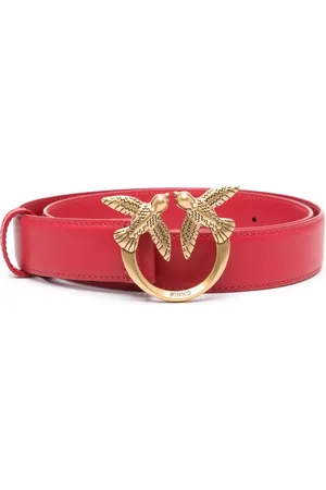 Pinko Love Birds leather belt
