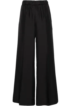P.A.R.O.S.H. Wide-leg silk trousers