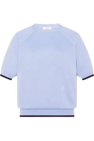 ROSETTA GETTY X Violet Getty knitted top