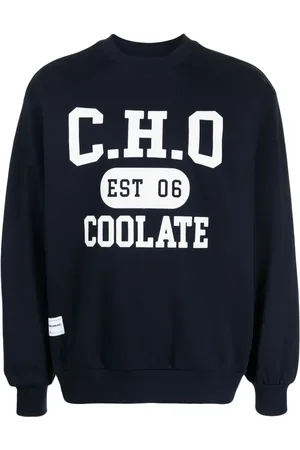 Chocoolate Logo-print cotton sweatshirt