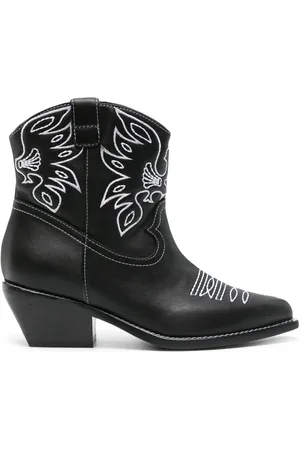 LE SILLA Christine 70mm leather boots