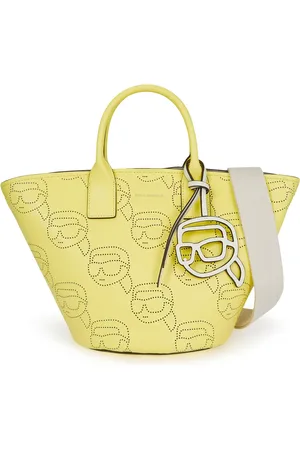 Karl Lagerfeld Ikon perforated tote bag