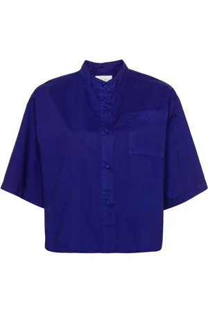 FORTE FORTE Cropped cotton shirt