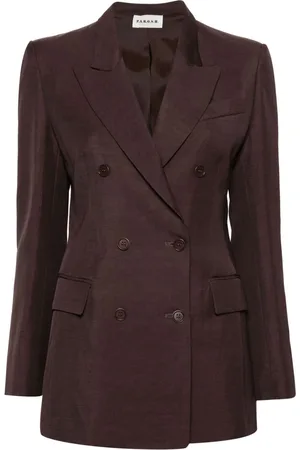 P.A.R.O.S.H. Peak-lapel double-breasted blazer