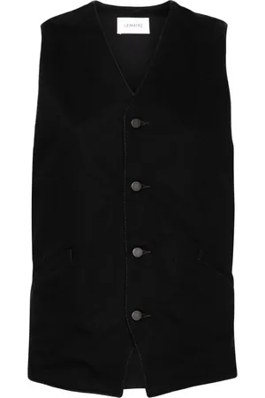 LEMAIRE Cotton-denim waistcoat