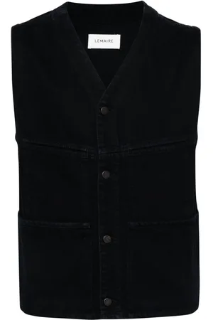 LEMAIRE 4 Pocket denim gilet