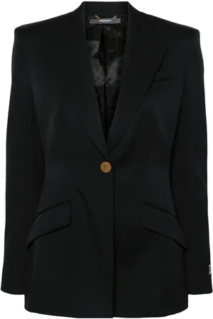 VERSACE Medusa-buttons single-breasted blazer