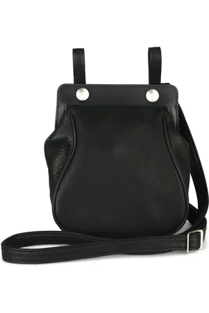 YOHJI YAMAMOTO 2 Way Medicine leather messenger bag